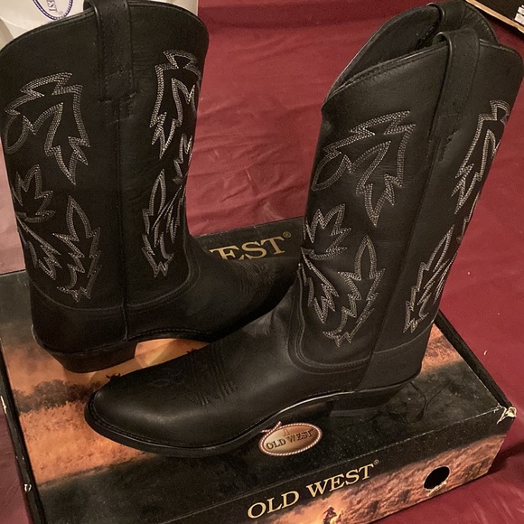 NEW-Old West Ladies Western Boots size 9 1/2 M - Picture 4 of 5